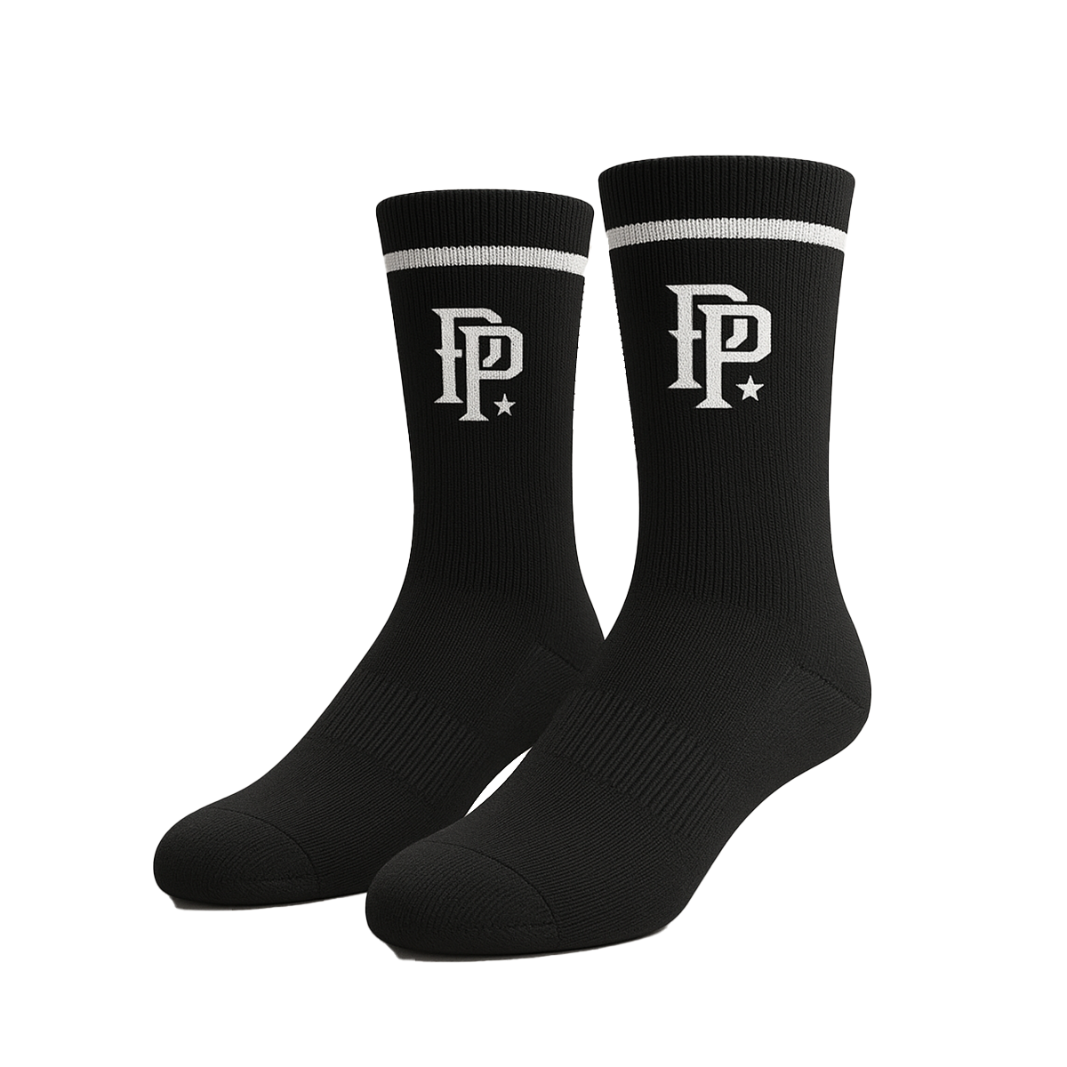 Prime Physiques Double P Athletic Crew Socks